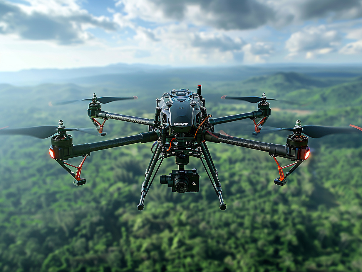 drones  marché