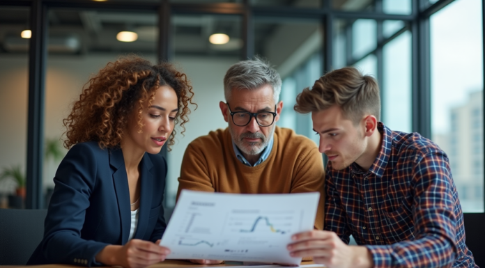 Modèles CRM : Découvrez les 3 types les plus utilisés en 2025 Groupe de professionnels discutant autour d'une table de réunion